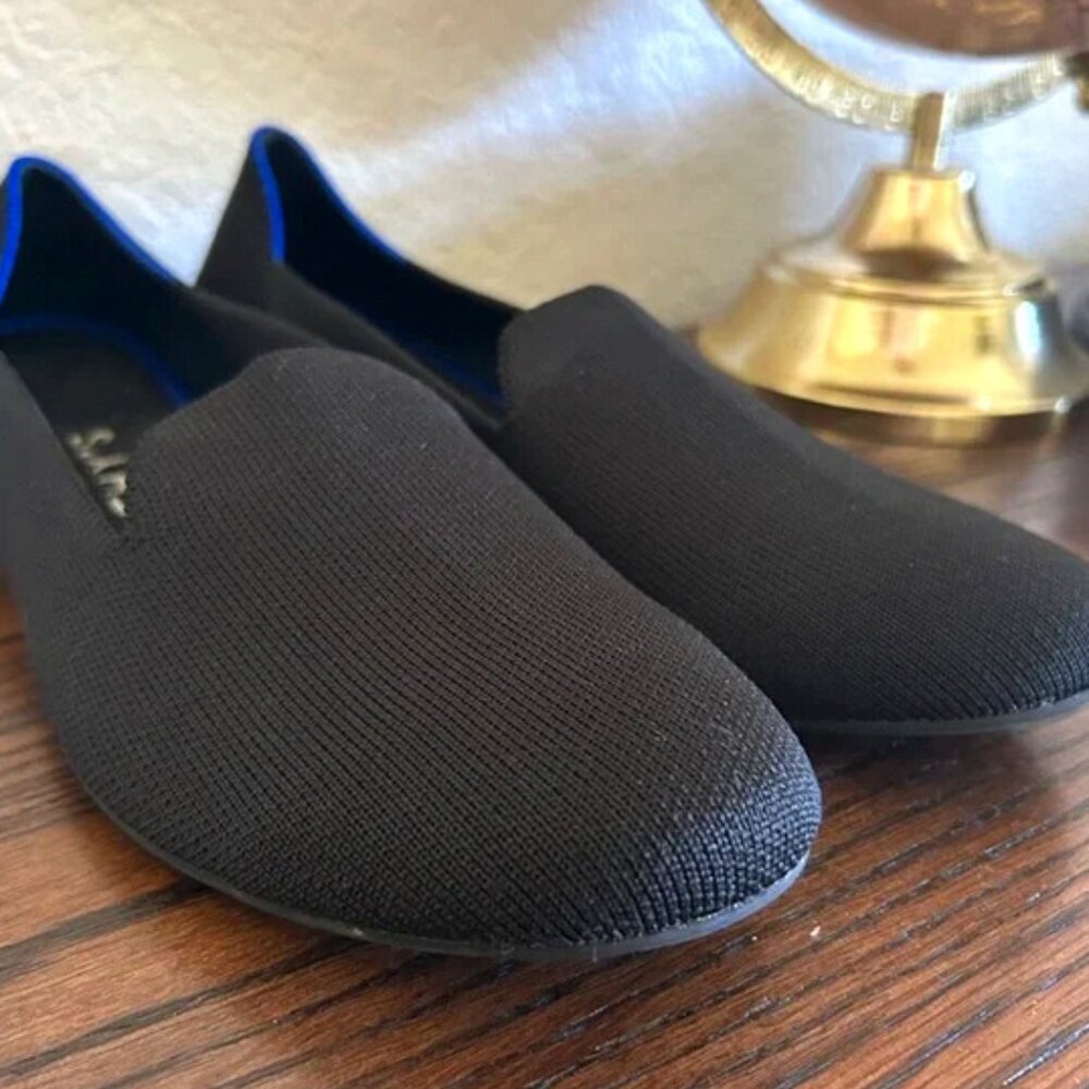 Rothys The Loafer in Black - W 9.5